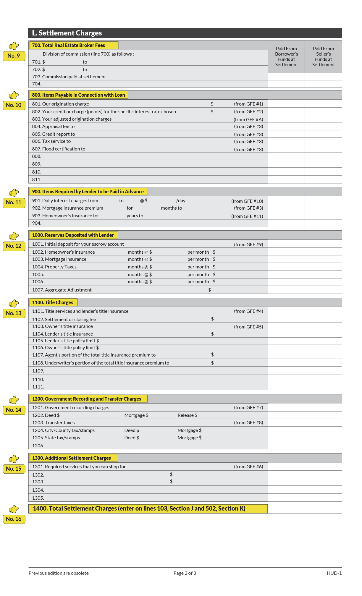 What Does A Hud Statement Look Like | Images and Photos finder