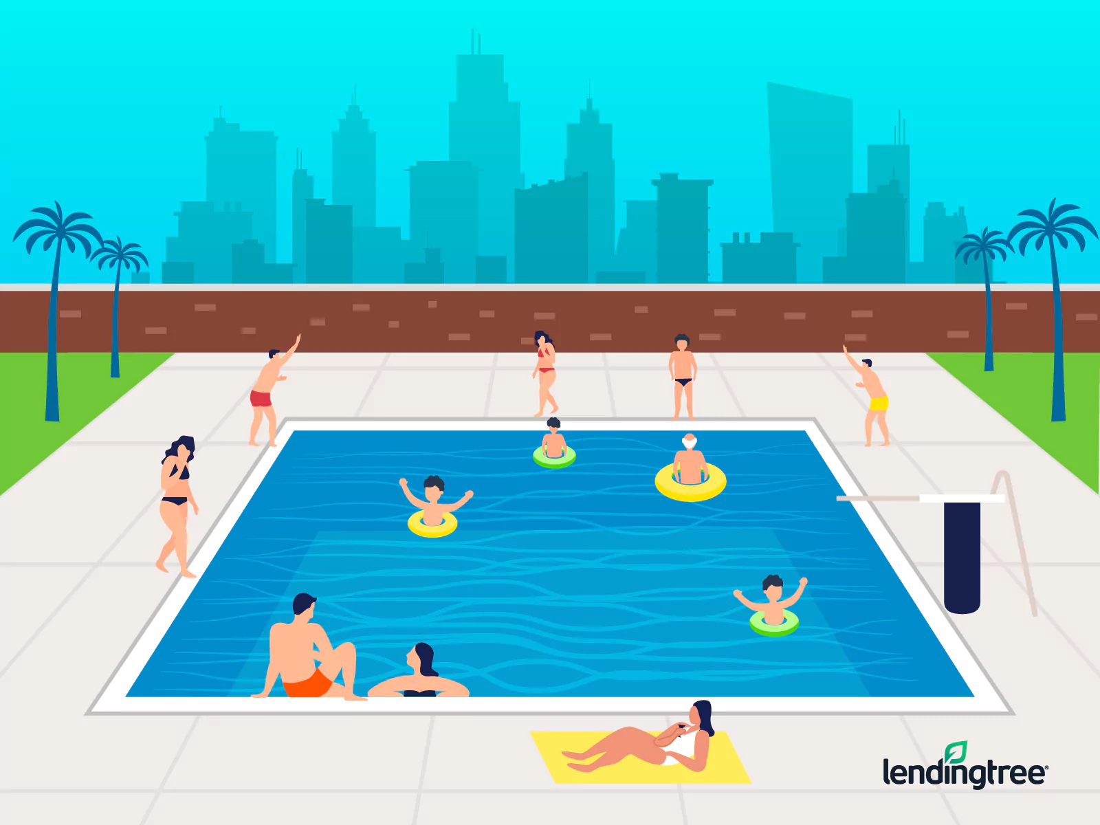 Swimming Pools Are Prized Amenity in Summer